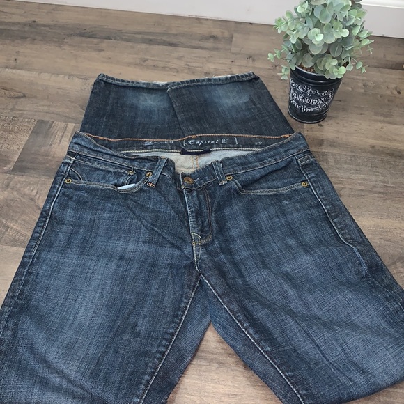LEVIS CAPITAL E RULER JEANS - Picture 5 of 12